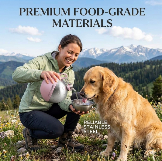 Pet Travel Water Bottle – Compact, Durable and Super Comfortable, Free Shipping